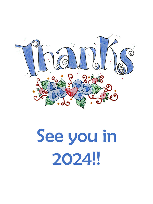 Thank you - see you in 2024